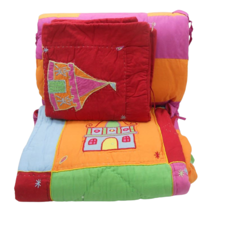 code 050018- Crib  set -- Pink Circus