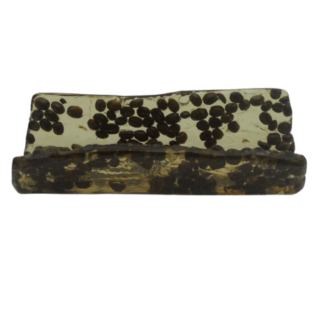 code 039034 - Natural resin napkin holder - coffee beans