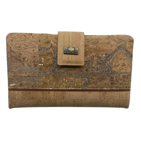 code 071832-NAT-MAPA - Cork womanwallet - Natural-Map